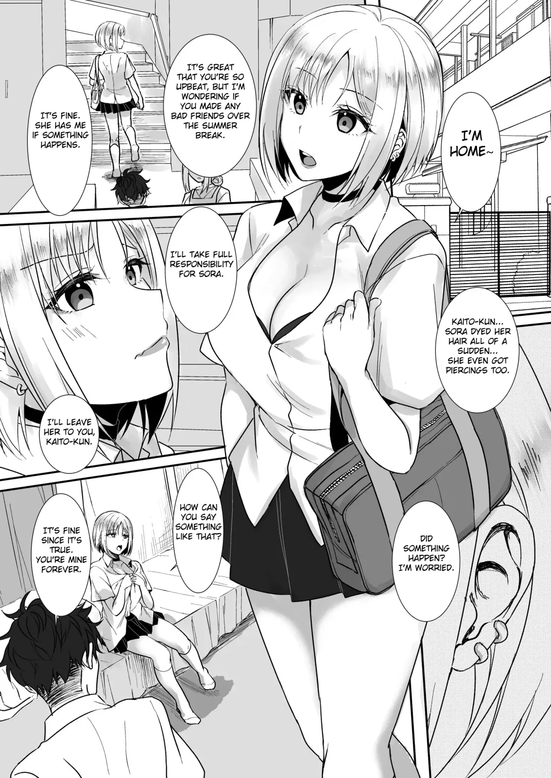 [Ueto Seri] MistakeR ~Jimi de Kyonyuu na Osananjimi wo Saimin Appli de Risou no Ero-gal ni Kaizou Shite Koibito ni Suru Keikaku~ Fhentai - Page 33