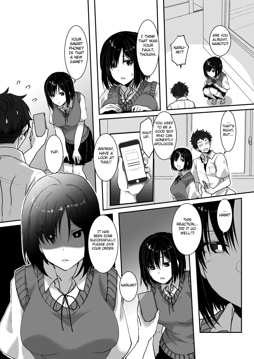 [Ueto Seri] MistakeR ~Jimi de Kyonyuu na Osananjimi wo Saimin Appli de Risou no Ero-gal ni Kaizou Shite Koibito ni Suru Keikaku~ Fhentai - Page 8