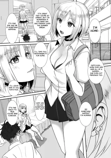 [Ueto Seri] MistakeR ~Jimi de Kyonyuu na Osananjimi wo Saimin Appli de Risou no Ero-gal ni Kaizou Shite Koibito ni Suru Keikaku~ Fhentai - Page 33