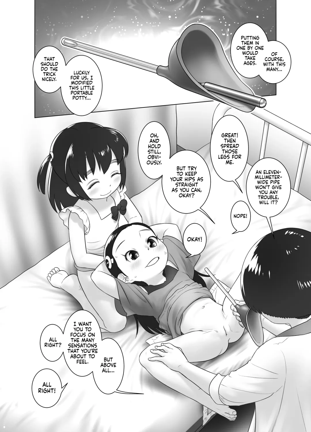[Ogu] Hokenshitsu no Oshikko Sensei - Mone to Tomo-chan no Koudou Nyoudou Shinsatsu no Hi | Oshikko Sensei, School Nurse - Mone and Tomo-chan's Mutual Urethral Checkup! (decensored) Fhentai - Page 19