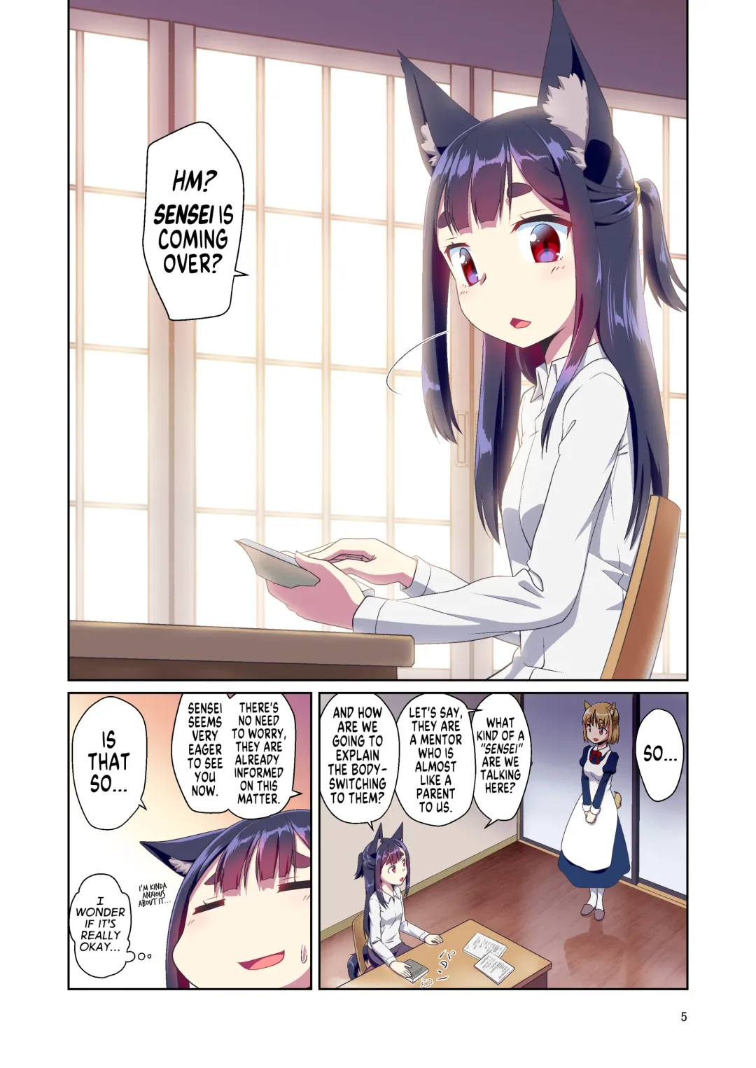 [Fumotono Mikoto] Me ga Sametara Kemomimi Shoujo ni Natteita Ohanashi 2 | How I Woke Up as a Girl With Animal Ears Pt.2 Fhentai - Page 5
