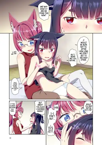 [Fumotono Mikoto] Me ga Sametara Kemomimi Shoujo ni Natteita Ohanashi 2 | How I Woke Up as a Girl With Animal Ears Pt.2 Fhentai - Page 10