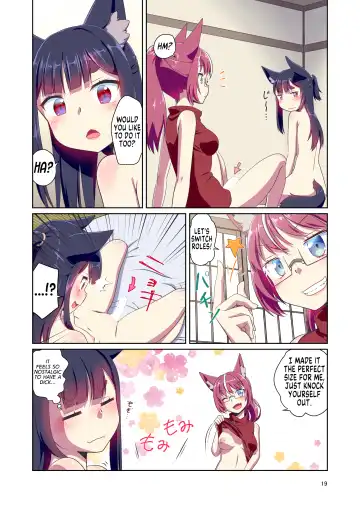 [Fumotono Mikoto] Me ga Sametara Kemomimi Shoujo ni Natteita Ohanashi 2 | How I Woke Up as a Girl With Animal Ears Pt.2 Fhentai - Page 19