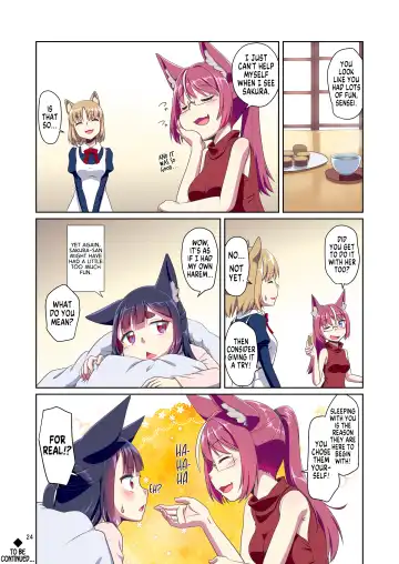 [Fumotono Mikoto] Me ga Sametara Kemomimi Shoujo ni Natteita Ohanashi 2 | How I Woke Up as a Girl With Animal Ears Pt.2 Fhentai - Page 24