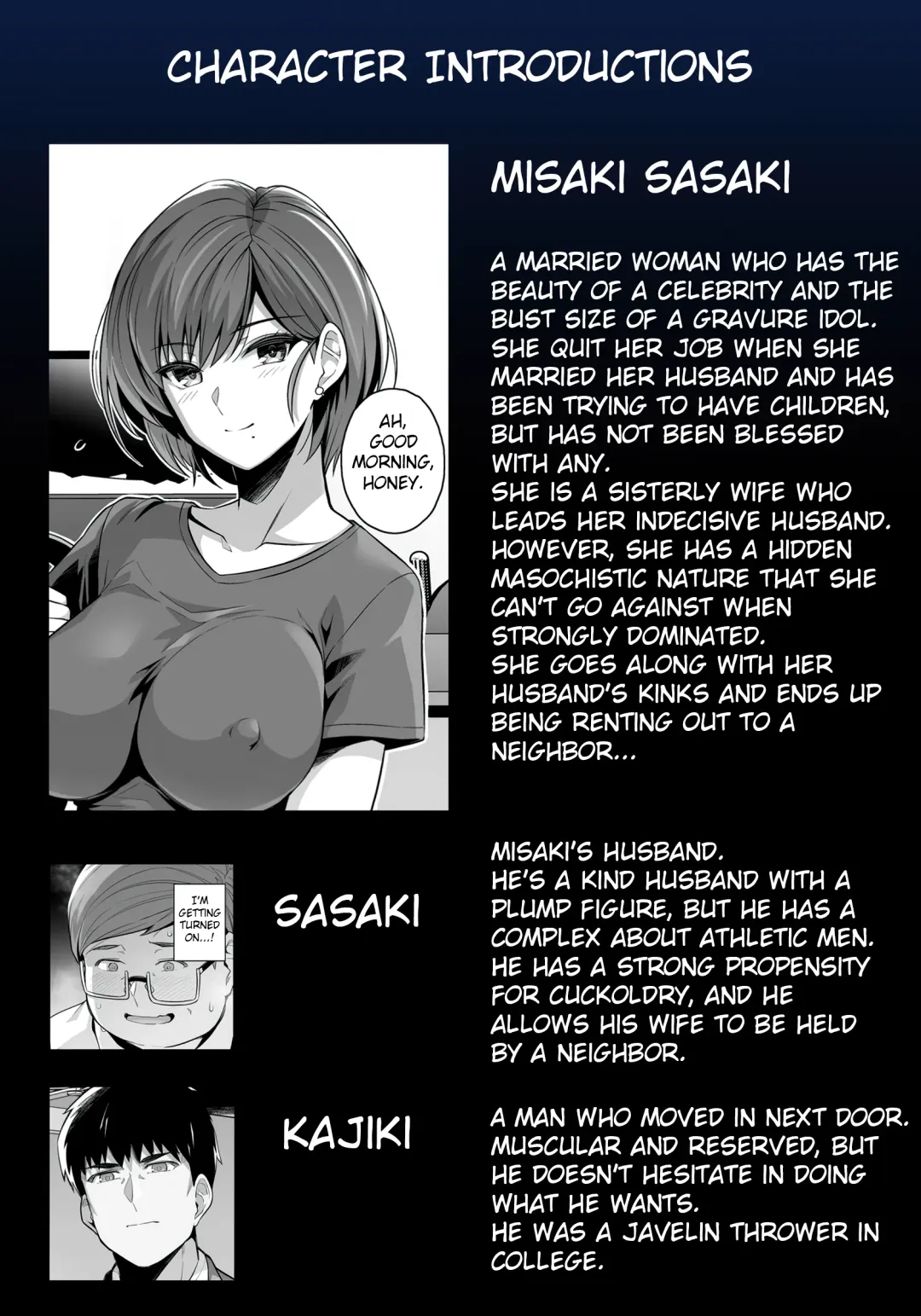 [Haruhisky] Tsuma ga, Tanin no Mesu ni naru made -Short Cut Kyonyuu Tsuma Sasaki Misaki Hen- (decensored) Fhentai - Page 4