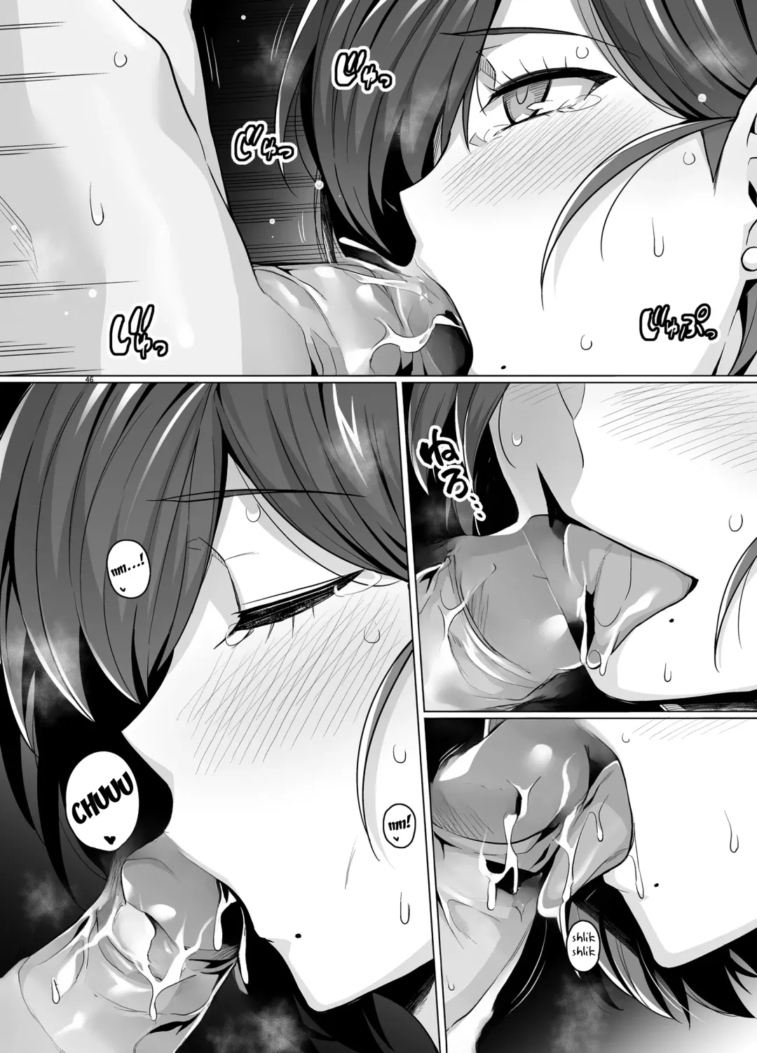 [Haruhisky] Tsuma ga, Tanin no Mesu ni naru made -Short Cut Kyonyuu Tsuma Sasaki Misaki Hen- (decensored) Fhentai - Page 48