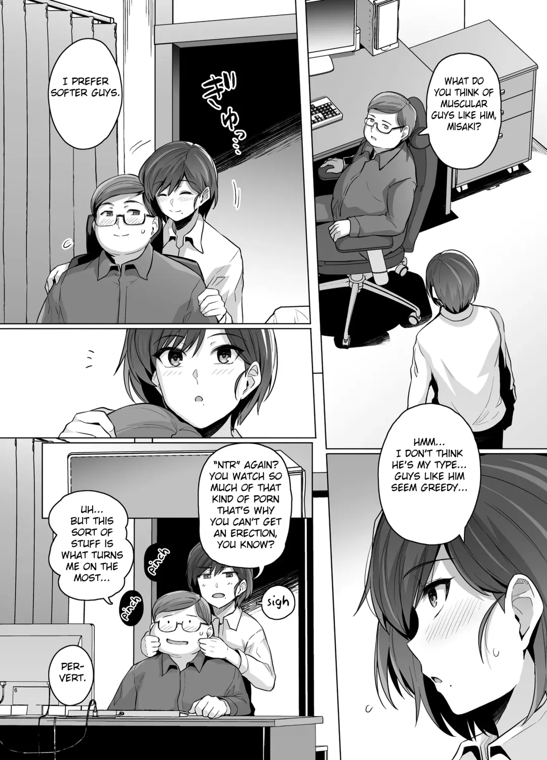 [Haruhisky] Tsuma ga, Tanin no Mesu ni naru made -Short Cut Kyonyuu Tsuma Sasaki Misaki Hen- (decensored) Fhentai - Page 8
