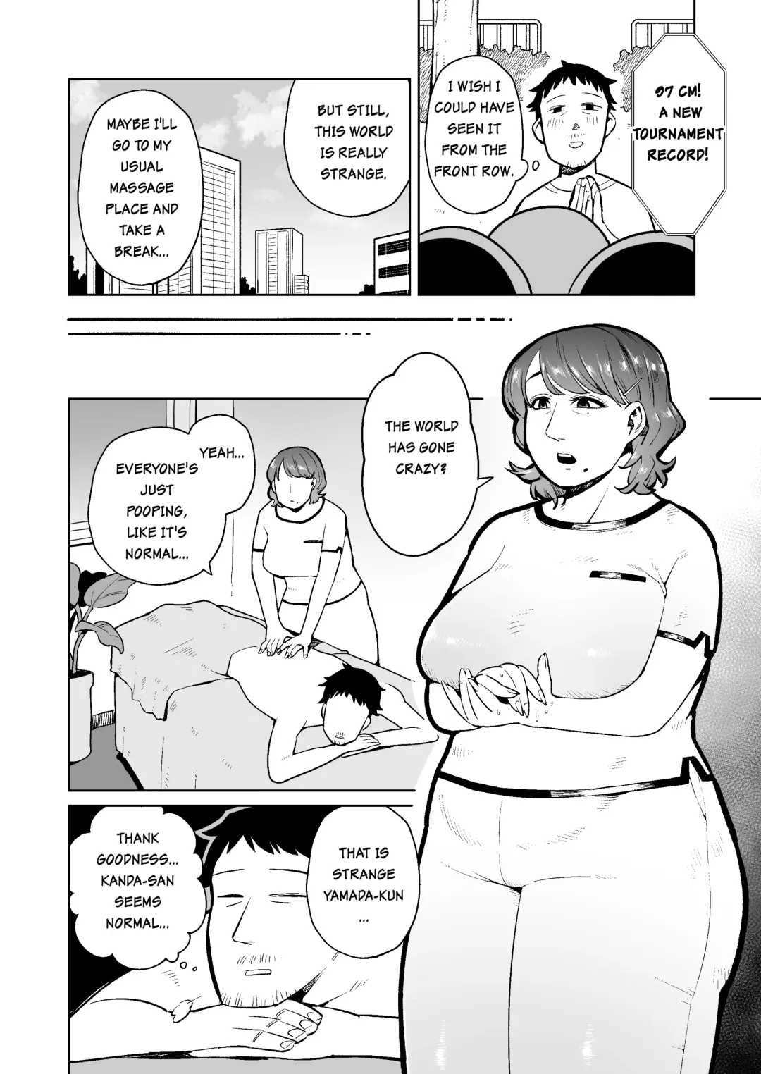 [Cupiko] Me ga Sametara Unko o Tarenagasu Sekai ni Natteita Ken | When I woke up, the world was full of shit! (decensored) Fhentai - Page 8