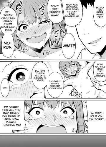 Tonari no Class no Namaiki Joshi o Wakaraseru Hanashi | I'll Teach That Insolent Bitch In The Other Class A Lesson Fhentai - Page 18