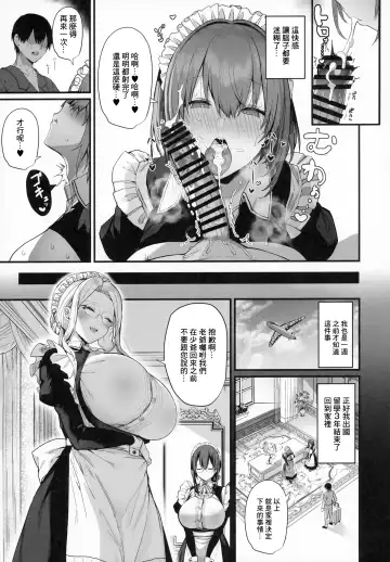 [Blue Gk] Love Maid - Yasashikute Amaama na Kyonyuu Ero Maid-san to SEX Shimakuru Ohanashi Fhentai - Page 6