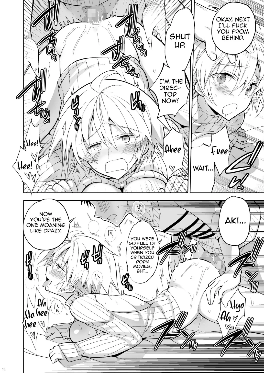 [Matsumoto Mitohi.] Q.N.A. Kyuu ni Nyotaika shita node Otoko Tomodachi to Self AV Totte mita. Fhentai - Page 16