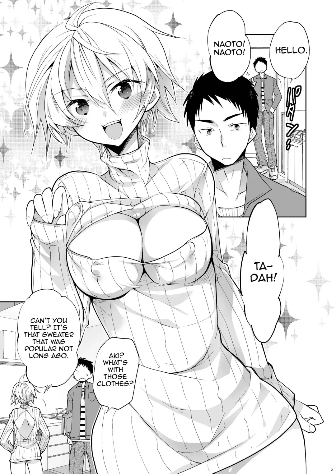 [Matsumoto Mitohi.] Q.N.A. Kyuu ni Nyotaika shita node Otoko Tomodachi to Self AV Totte mita. Fhentai - Page 5