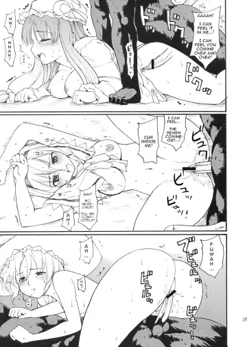 [Fujiwara Shunichi] Touhou Ukiyo Emaki Patchouli Knowledge Fhentai - Page 22