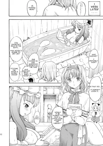 [Fujiwara Shunichi] Touhou Ukiyo Emaki Patchouli Knowledge Fhentai - Page 7