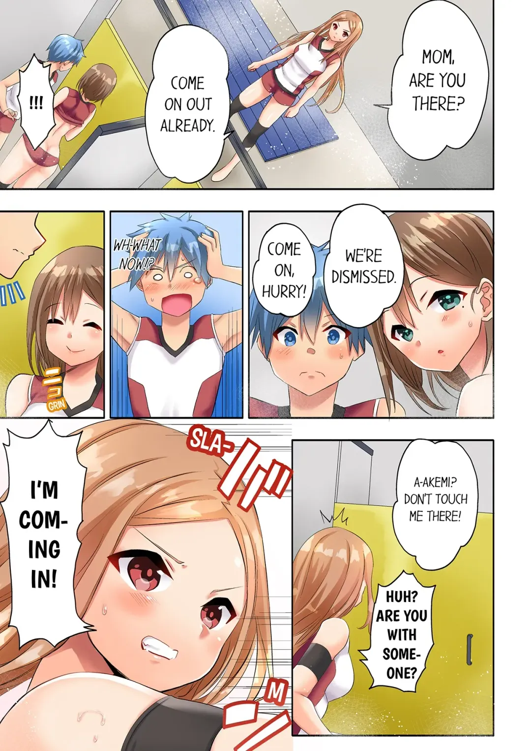 [Kazutaro] Hitozuma Volley-bu no Asedaku SEX ~Shower Abinagara Mitchaku Shichau? 1-3 | Married Women's Volleyball Club Sweaty Sex - We're Being Glued Together While Taking A Shower? 1-3 Fhentai - Page 28