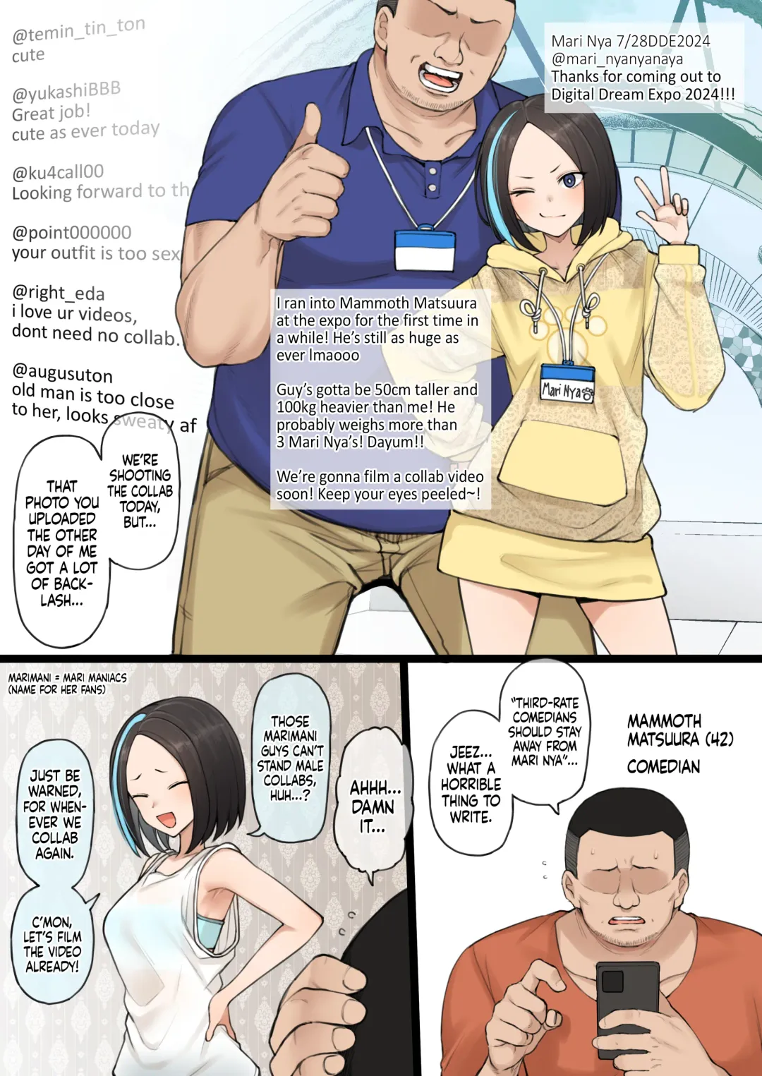 [Terasu Mc] Popular Game Streamer's Sexual Affair Fhentai - Page 2