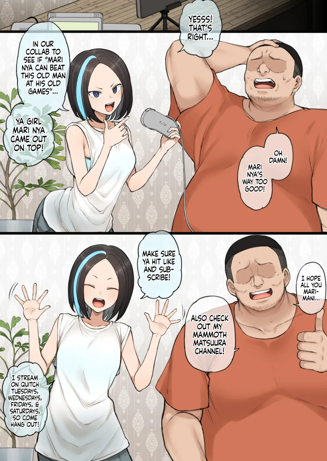 [Terasu Mc] Popular Game Streamer's Sexual Affair Fhentai - Page 3