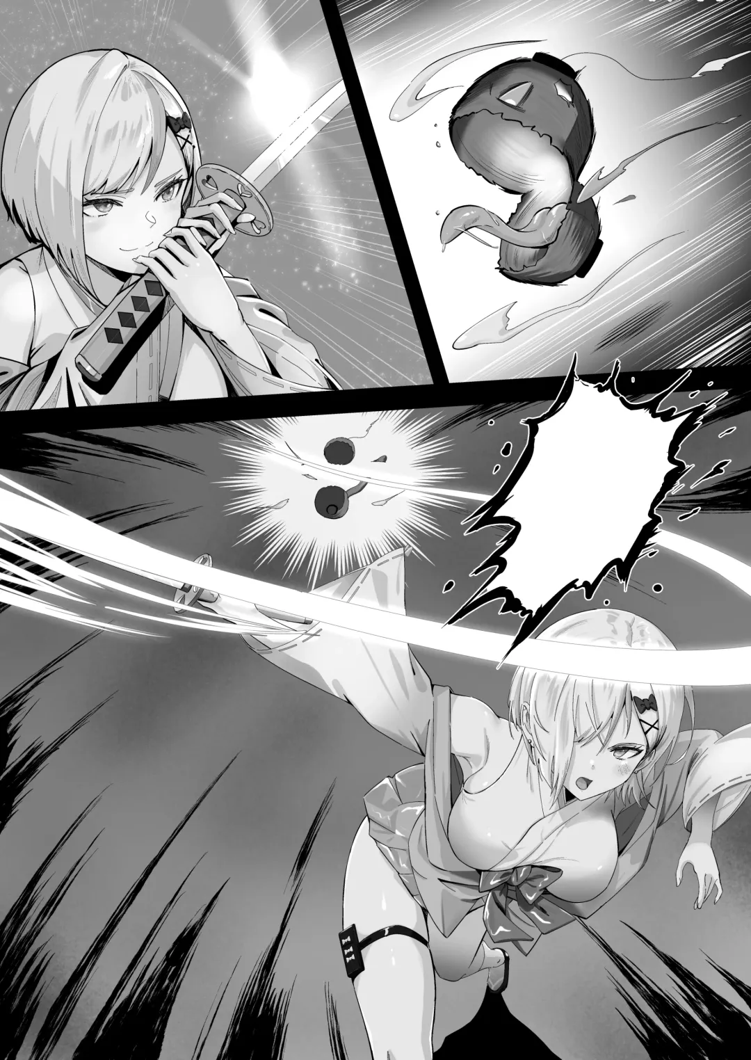 [Kyky] Shouninyokkyuu Tsuyotsuyo Taimashi wa Oppai Zeme saretemo Ittari Shinai Fhentai - Page 68