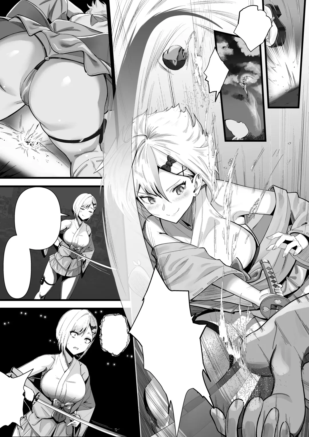 [Kyky] Shouninyokkyuu Tsuyotsuyo Taimashi wa Oppai Zeme saretemo Ittari Shinai Fhentai - Page 76