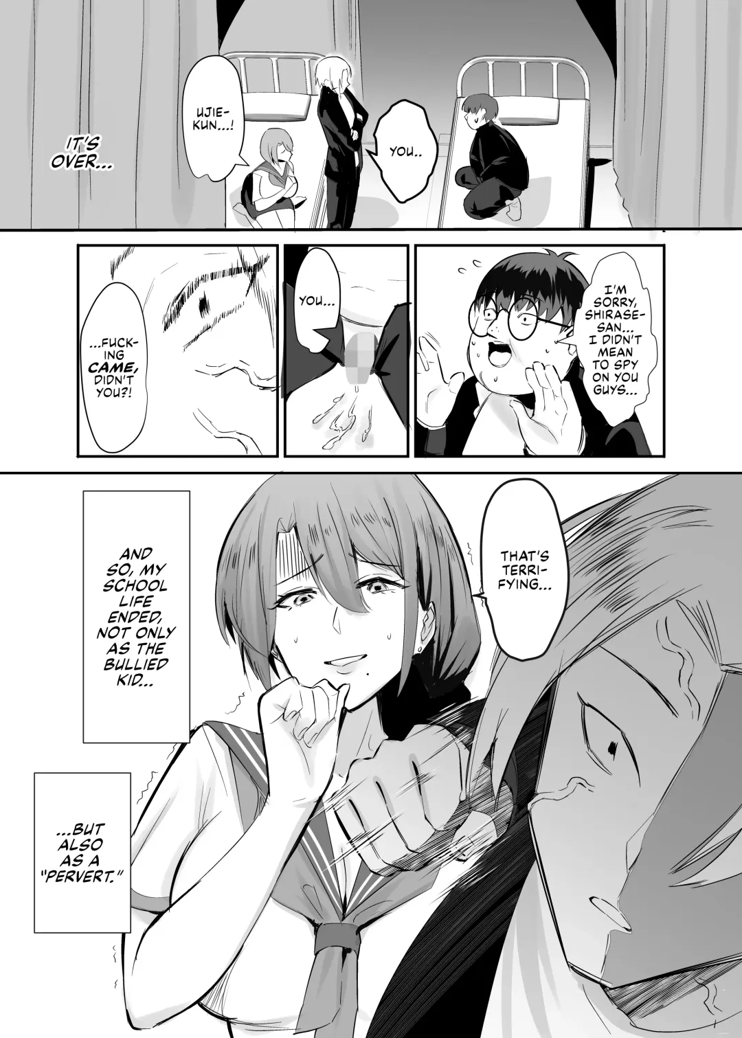 [Chinetsu - Nemui Neru] Fukushu NTR <Okaseri Kaeshi Tatsuri Kaeshi> ~Mou Gamannarane! Oyako Soutte Baka na Otoko to Taukiae Iyakatte!~ Fhentai - Page 8