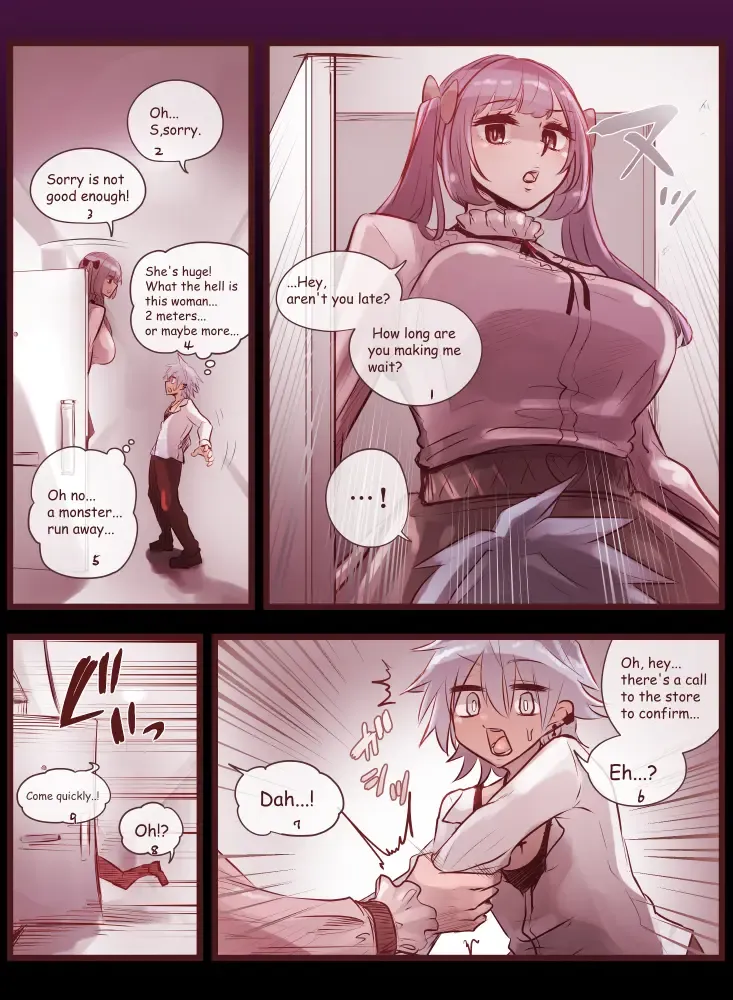 [Bernin] Big Hairy Woman Cunnilingus Hell Fhentai - Page 13