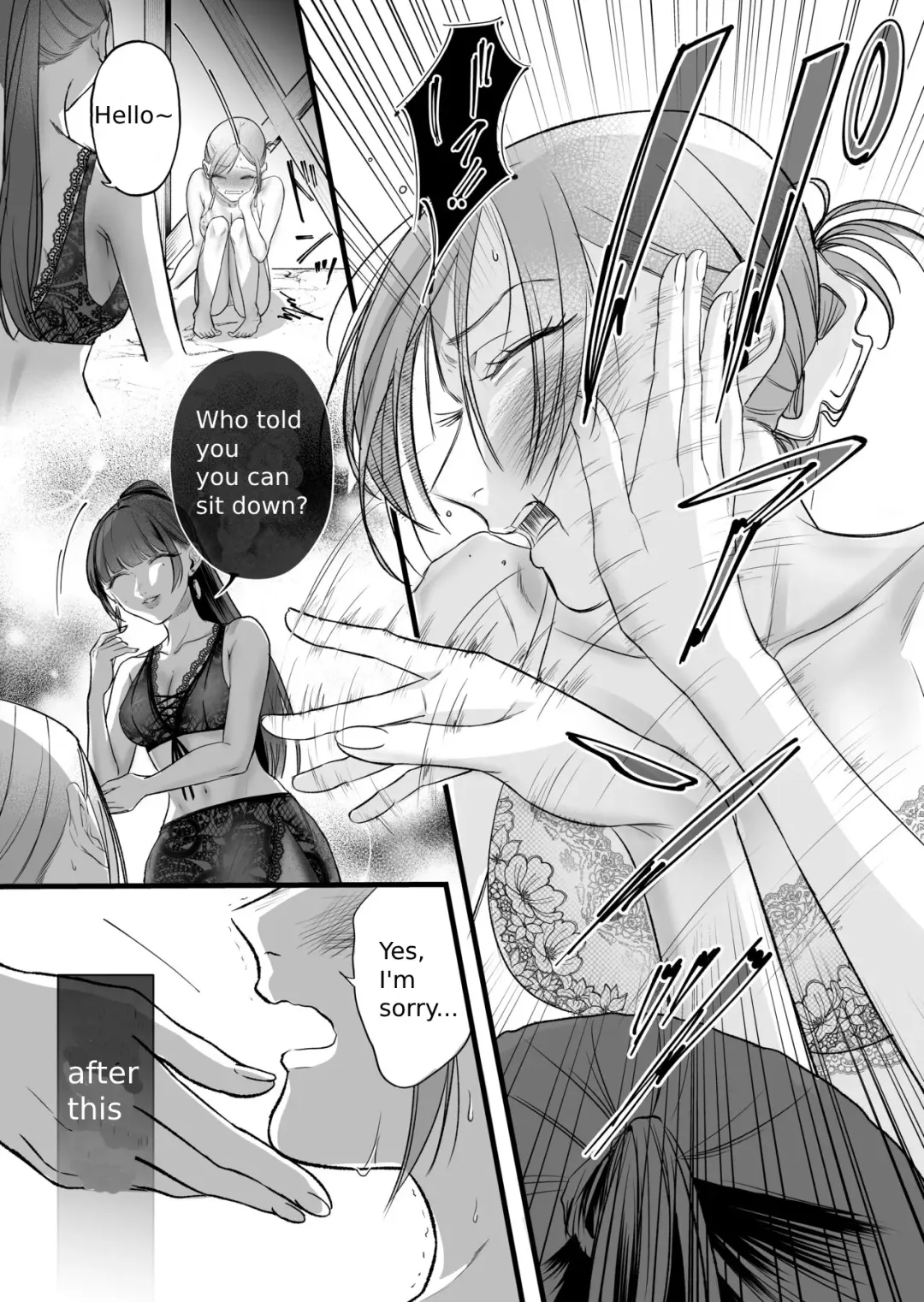 [Hanakage Alt] Carmilla Comic #3 Noel | The story of an exhausted woman being beaten by a lustful woman Fhentai - Page 11