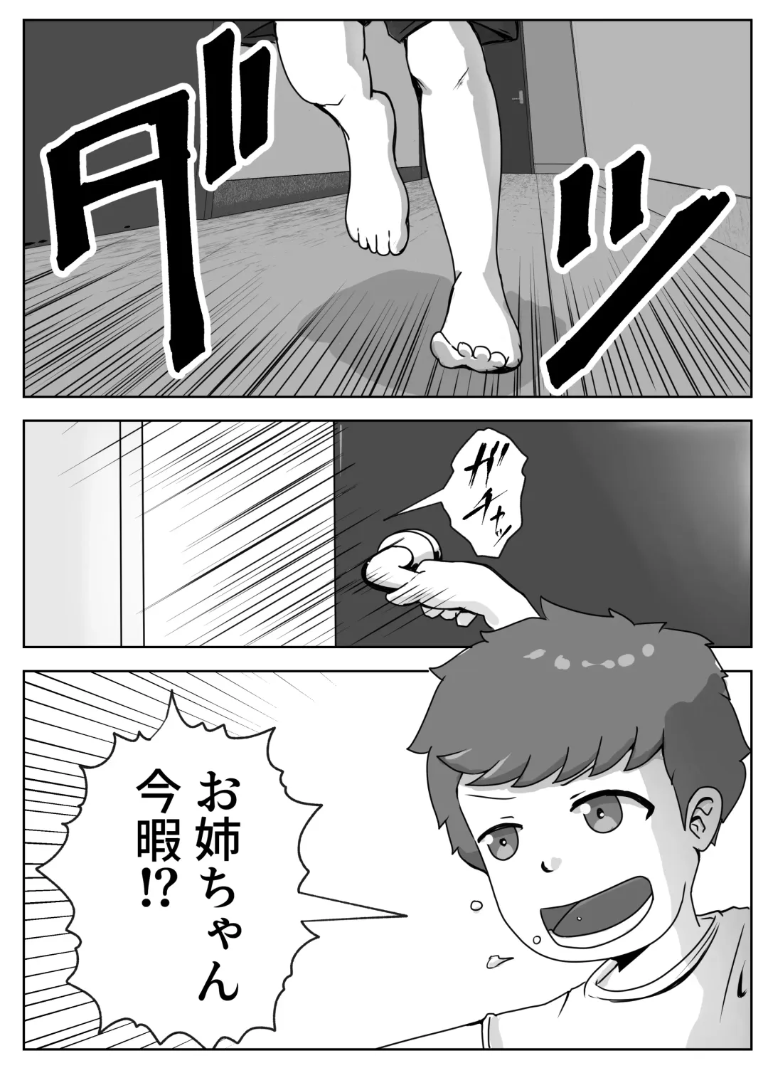 お姉ちゃんに子作りの仕方を教えてもらった Fhentai - Page 1