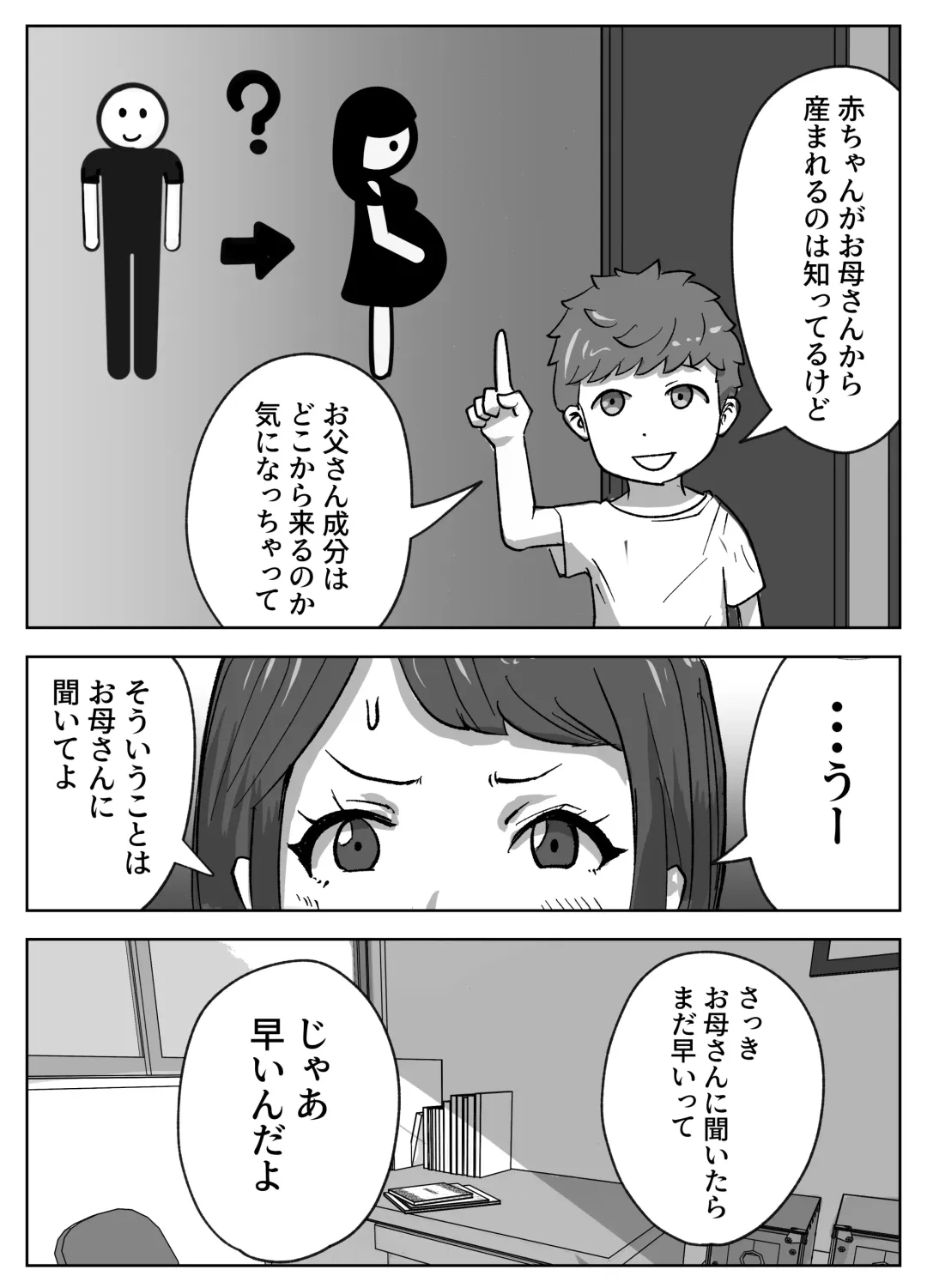 お姉ちゃんに子作りの仕方を教えてもらった Fhentai - Page 4