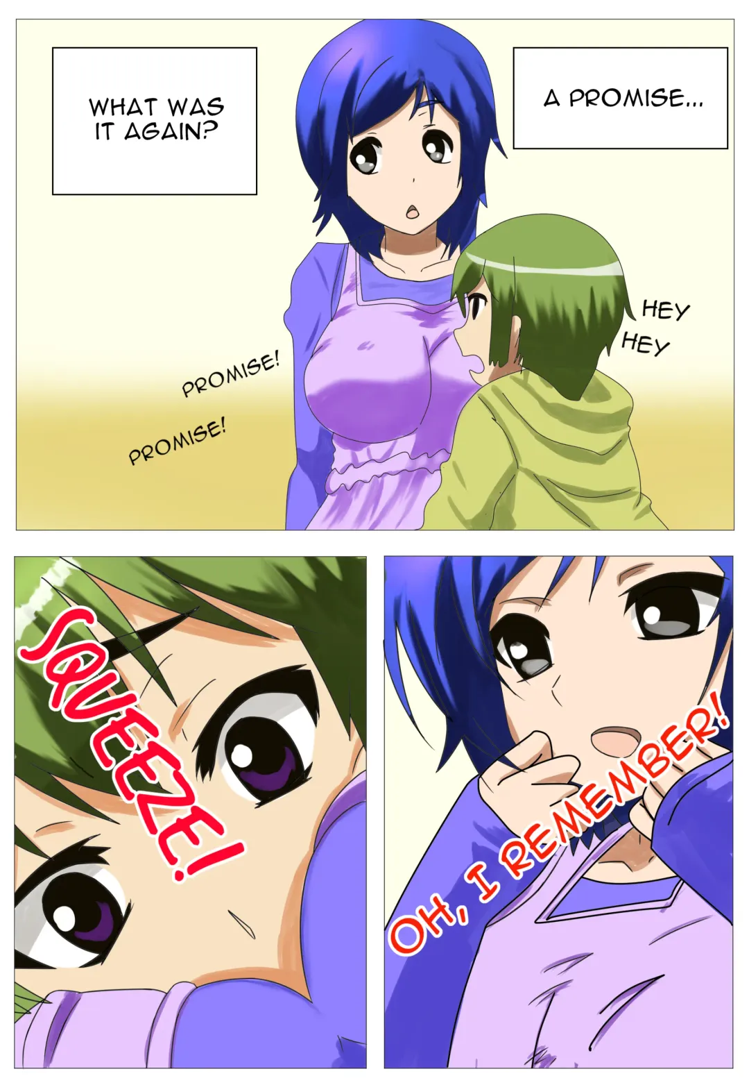 Mama ni Tanetsuke | Inseminate mommy Fhentai - Page 3