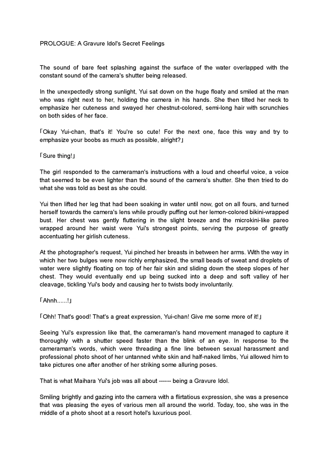 [Sena Chifuyu] Yuri GraDol Yui - Kindan Girls Love Fhentai - Page 5