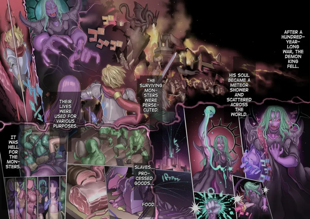 Mamono no Monogatari 2 ~Magun Shuurai~ | Monster Tale 2 ~Monster Army Invasion~ Fhentai - Page 3