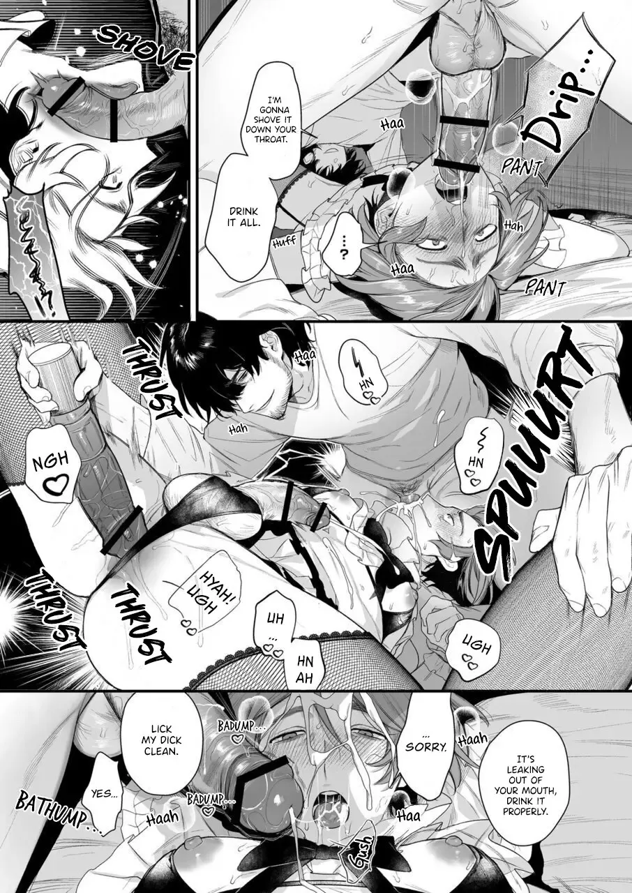 [Teniya Yoshiwaki] Tsukushite, Tsukarete, Ai ni Naku (Kouhen) | Serve, Get Thrusted and Beg for Love Fhentai - Page 12