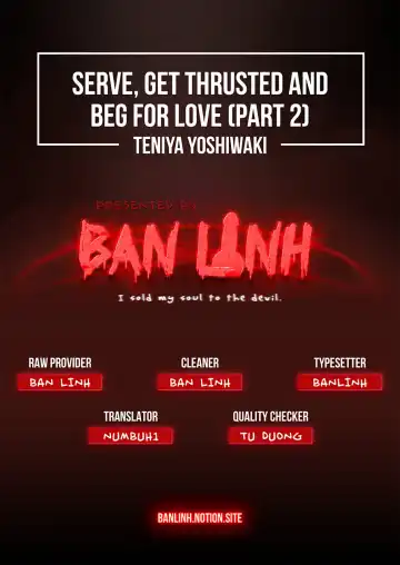 [Teniya Yoshiwaki] Tsukushite, Tsukarete, Ai ni Naku (Kouhen) | Serve, Get Thrusted and Beg for Love Fhentai - Page 28