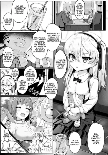 [Sekai Saisoku No Panda] Shimada Arisu-chan de Manabu Onnanoko no Jintai "Kotsuban Hen" Jou | Learning About the Female Body with Shimada Arisu-chan <Pelvic Edition> Part 1 Fhentai - Page 5