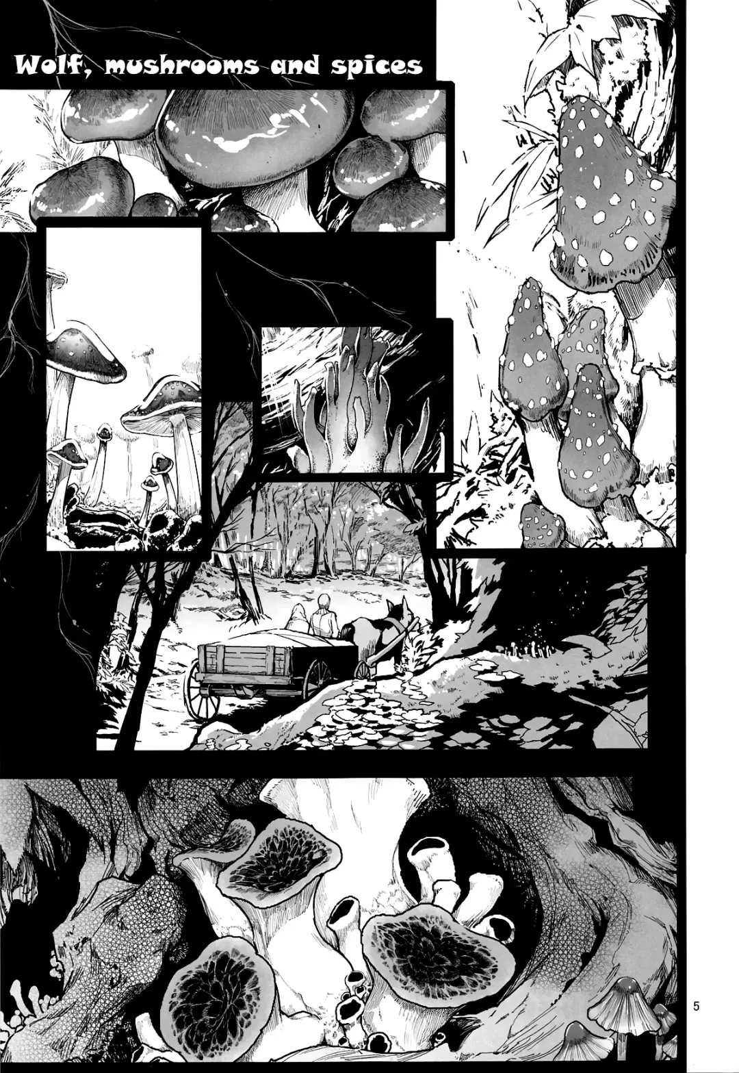 [Yamizawa] Ookami to Kinoko to Koushinryou - Wolf,mushrooms amd spices Fhentai - Page 4