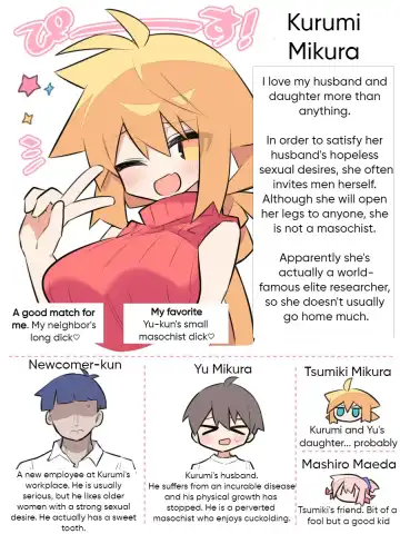 Otto Daisuki Kurumi-san (Netorasex Hen) | I love my husband Kurumi-san Fhentai - Page 8
