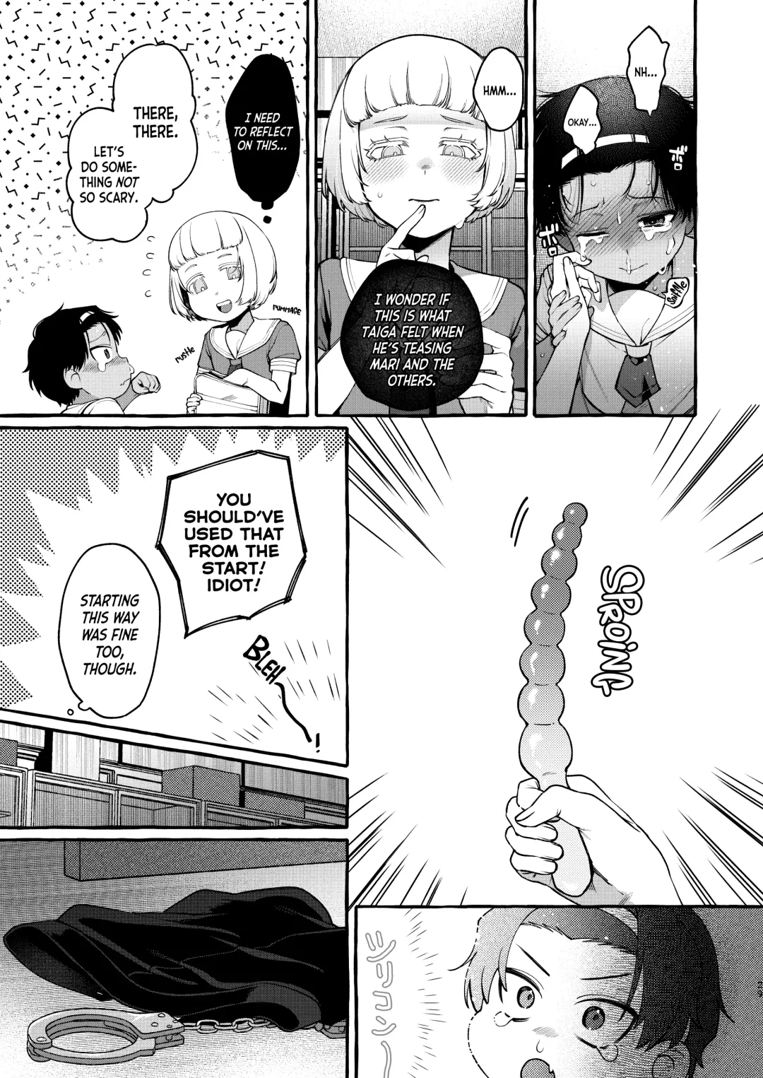 [Sugoku Zako] Ijimekko o Wakarasete Onnanoko ni Suru made｜Teaching the Bully a Lesson Until He Turns Into a Girl Fhentai - Page 29