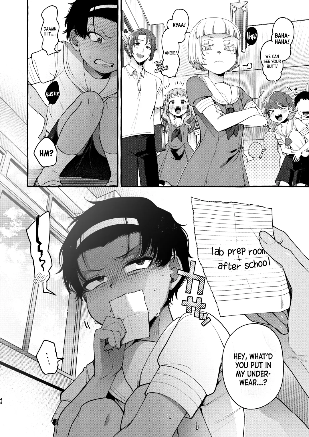 [Sugoku Zako] Ijimekko o Wakarasete Onnanoko ni Suru made｜Teaching the Bully a Lesson Until He Turns Into a Girl Fhentai - Page 44