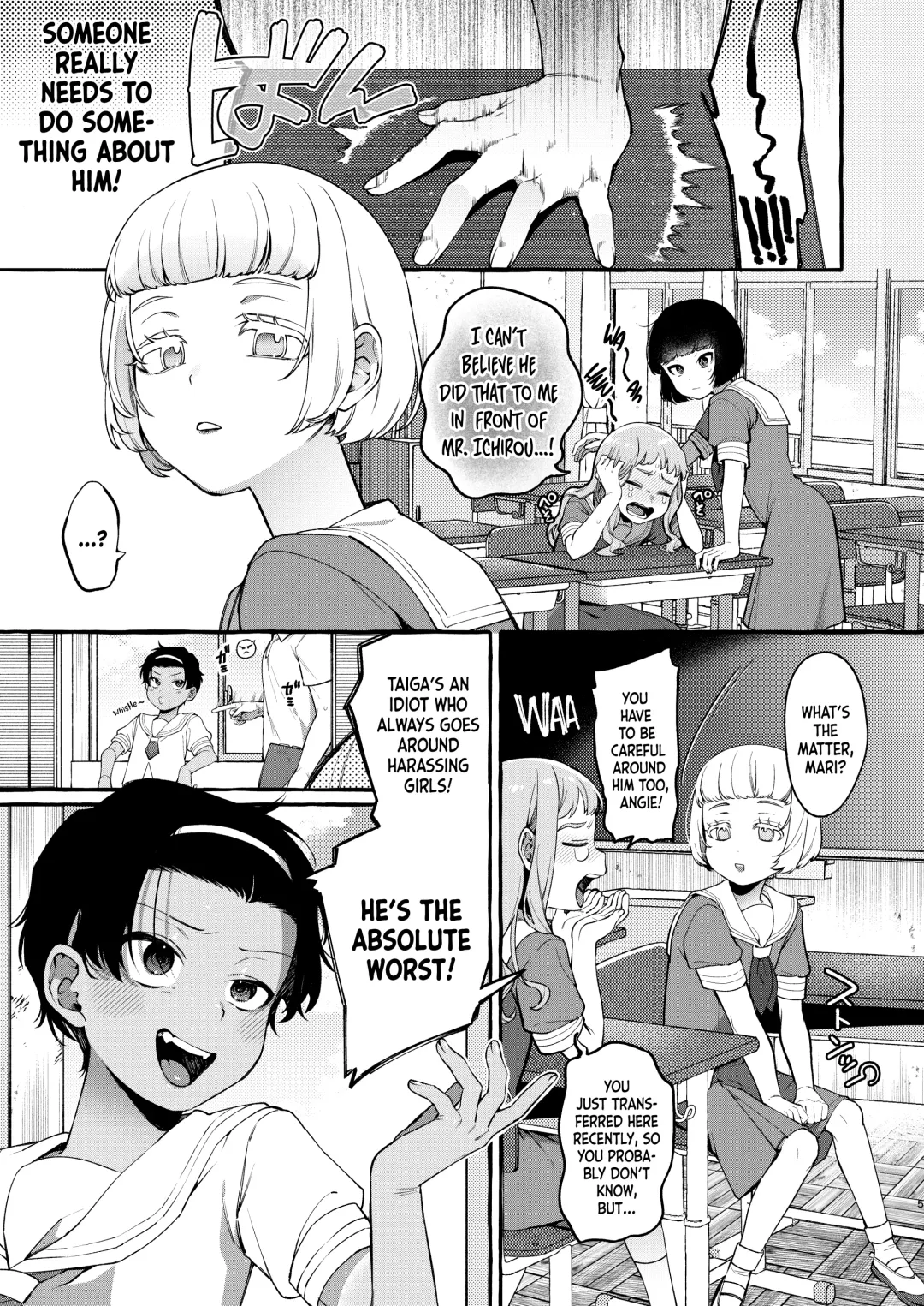 [Sugoku Zako] Ijimekko o Wakarasete Onnanoko ni Suru made｜Teaching the Bully a Lesson Until He Turns Into a Girl Fhentai - Page 5