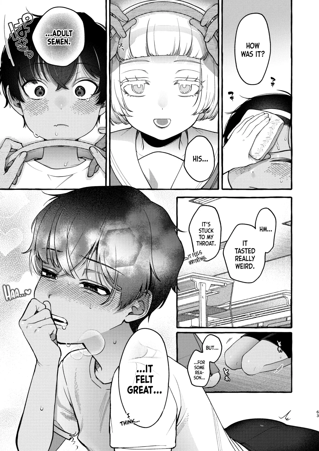 [Sugoku Zako] Ijimekko o Wakarasete Onnanoko ni Suru made｜Teaching the Bully a Lesson Until He Turns Into a Girl Fhentai - Page 63