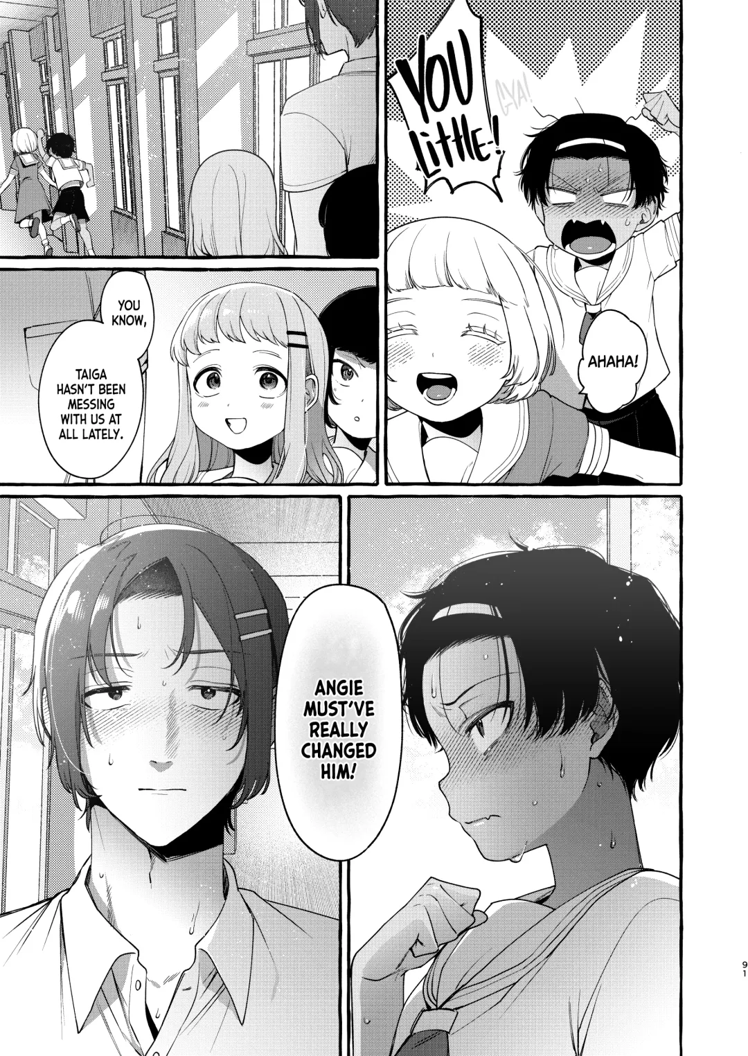 [Sugoku Zako] Ijimekko o Wakarasete Onnanoko ni Suru made｜Teaching the Bully a Lesson Until He Turns Into a Girl Fhentai - Page 91