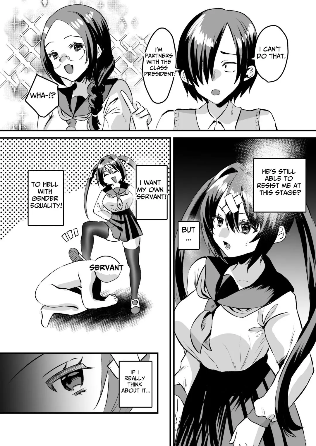 [Miginohito Mitsuru] Gakuen Gyaku NTR ~Suki na Hito ga Iru no ni Okasareru~ | School Reverse NTR ~I Got Raped Despite Having a Crush on Someone Else~ Fhentai - Page 8