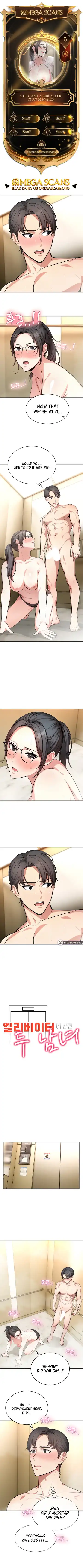 A Guy and a Girl Stuck in an Elevator Fhentai - Page 35