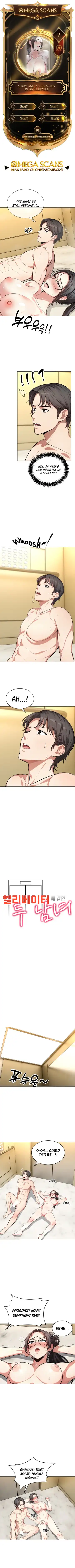 A Guy and a Girl Stuck in an Elevator Fhentai - Page 52