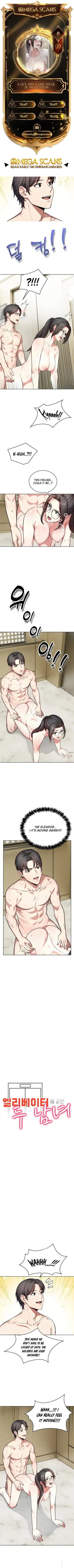 A Guy and a Girl Stuck in an Elevator Fhentai - Page 60