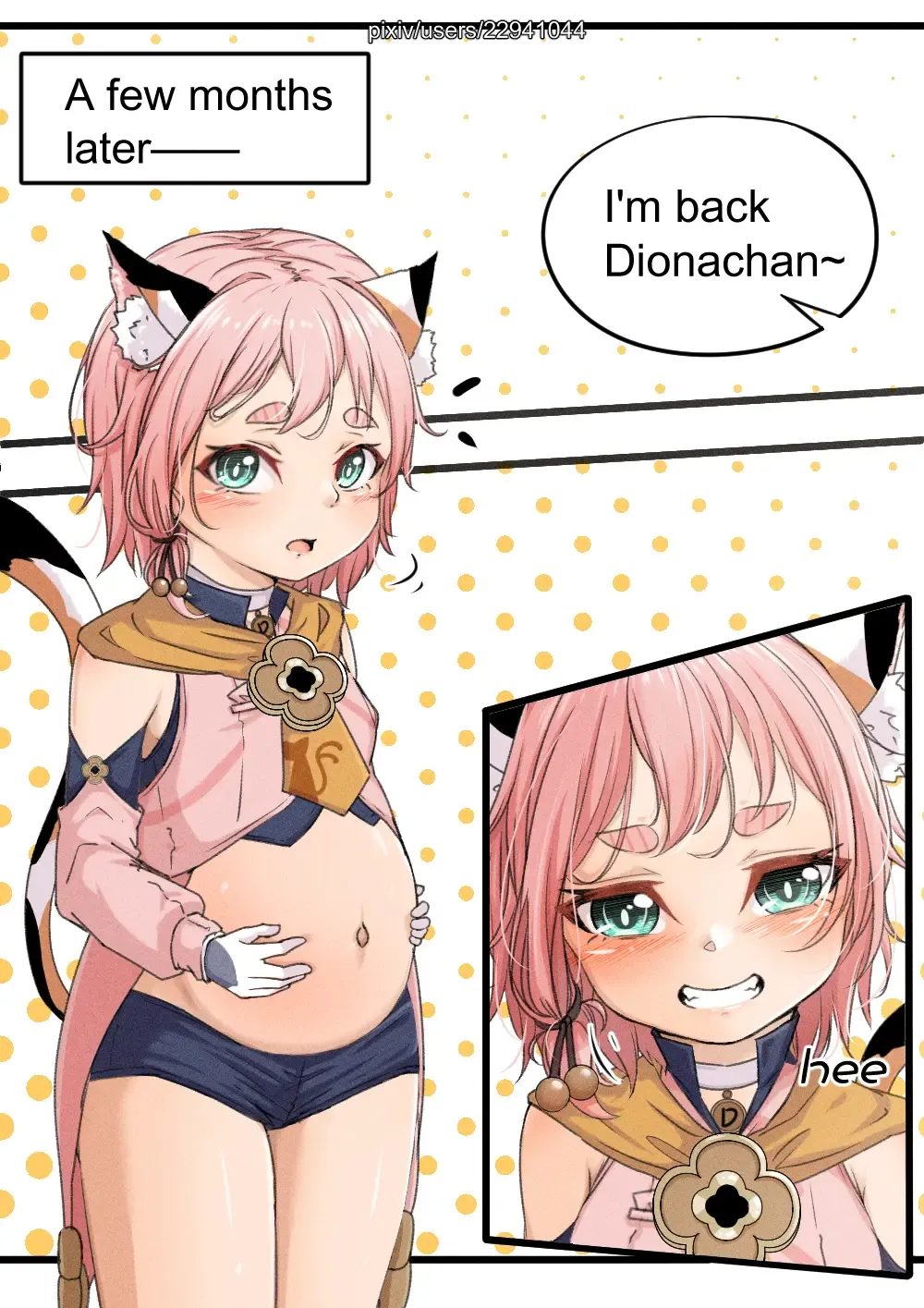 [Yamazaki Ginryu] Diona to no Nichijou -Saishuu Hen- | Daily Life with Diona -Final Chapter- Fhentai - Page 41