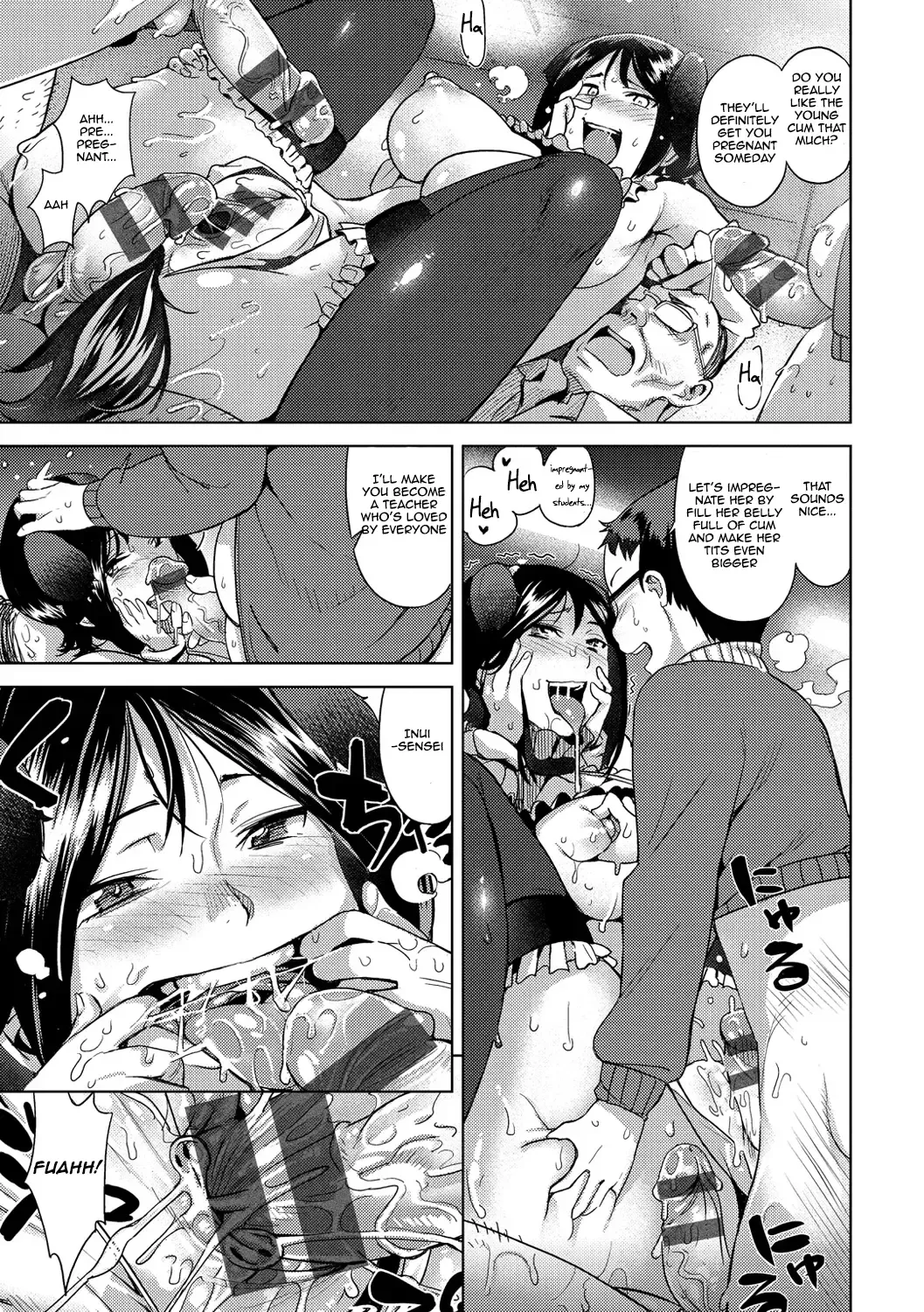 [Kanbe] Inui Sensei ♪ Dick | Inui Sensei ♪ Ochinchin Fhentai - Page 17