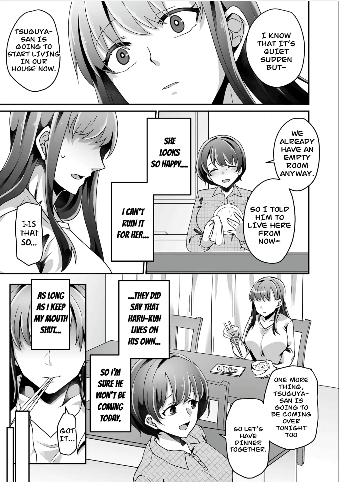 [Sake-chan] Haha ga Saikon shitara Gikei ga Chou Kuzu na Motokare datta "Kazoku dakedo Yarasete yo w" Fhentai - Page 29