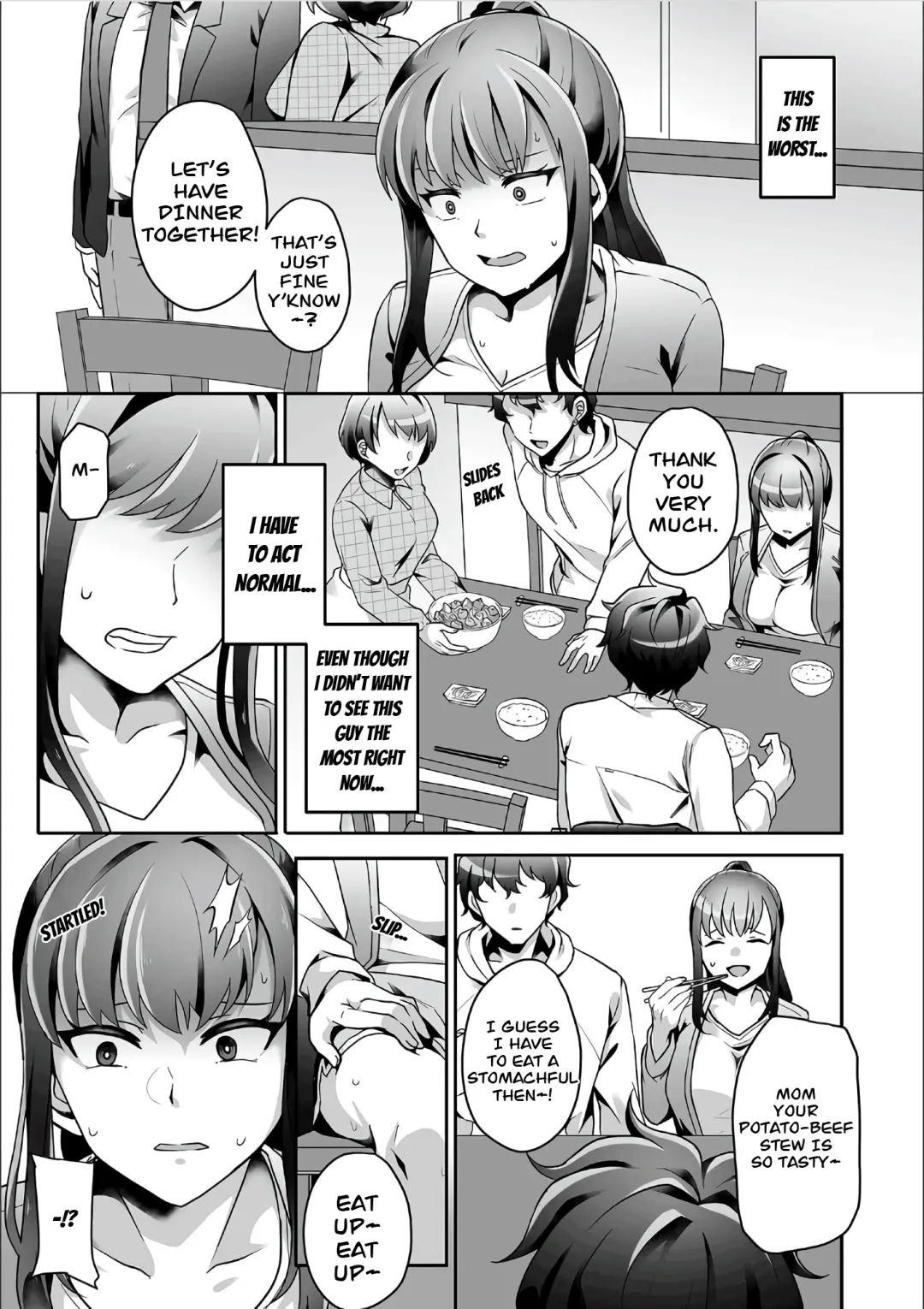 [Sake-chan] Haha ga Saikon shitara Gikei ga Chou Kuzu na Motokare datta "Kazoku dakedo Yarasete yo w" Fhentai - Page 31