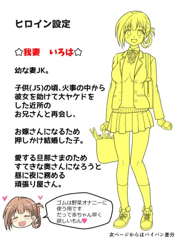 [Kutsugen Kanna] Osana Tsuma JK-chan no Shinkon Diary Fhentai - Page 16